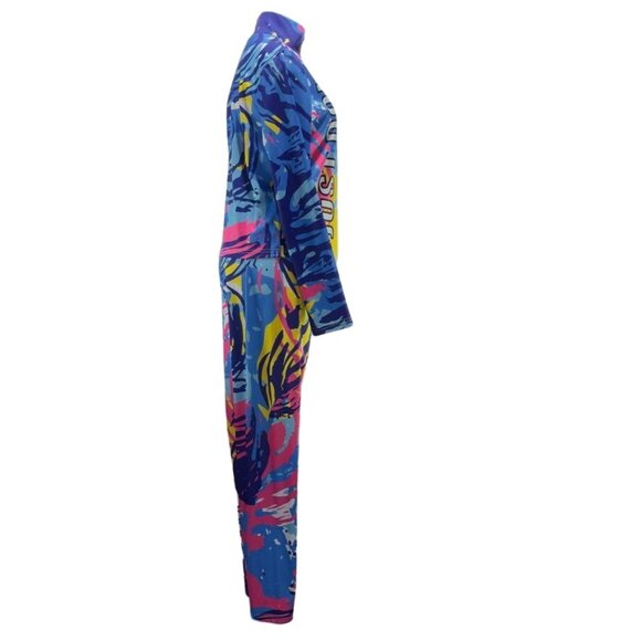 "JUST DO IT" Full-Zip Tracksuit Multicolor - Picture 6 of 11